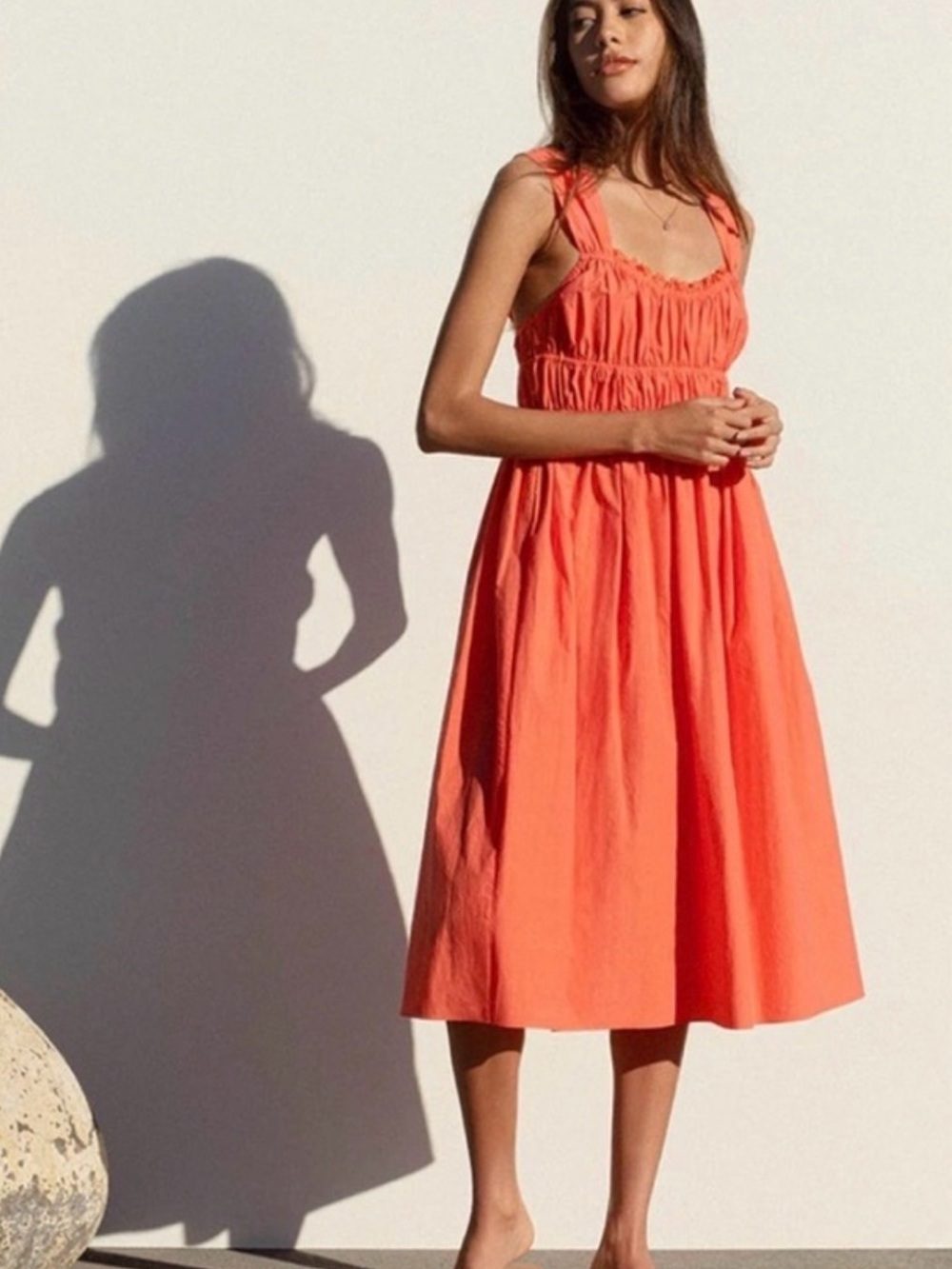 Ciao Lucia Clara poplin dress